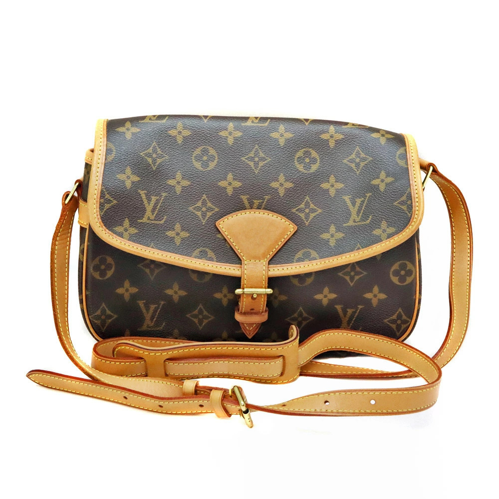 Louis Vuitton Sologne Shoulder Bag Monogram Canvas Brown
